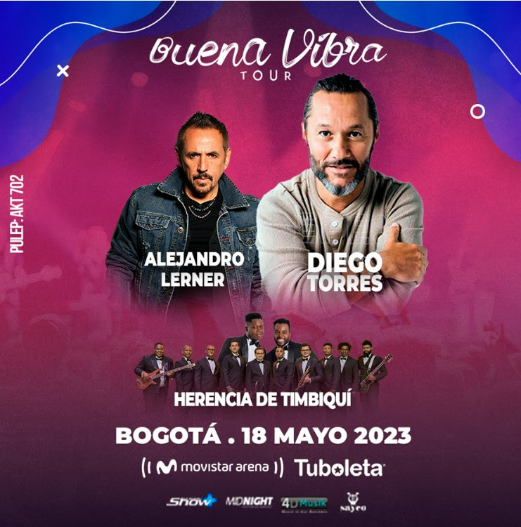 Diego Torres anuncia la nueva fecha de concierto en Bogotá