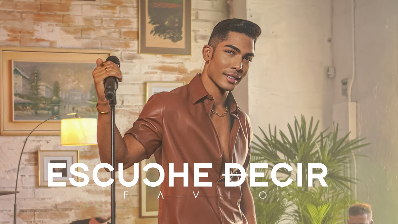 El tropical pop sigue presente con »Escuche Decir», el nuevo tema de Favio Hernández