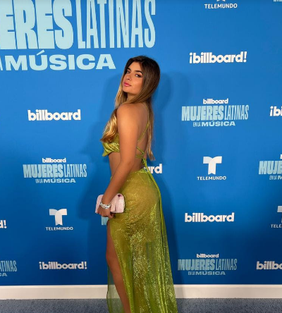 Shadia Maraby invitada a la alfombra roja de la gala mujeres latinas en la música de Billboard
