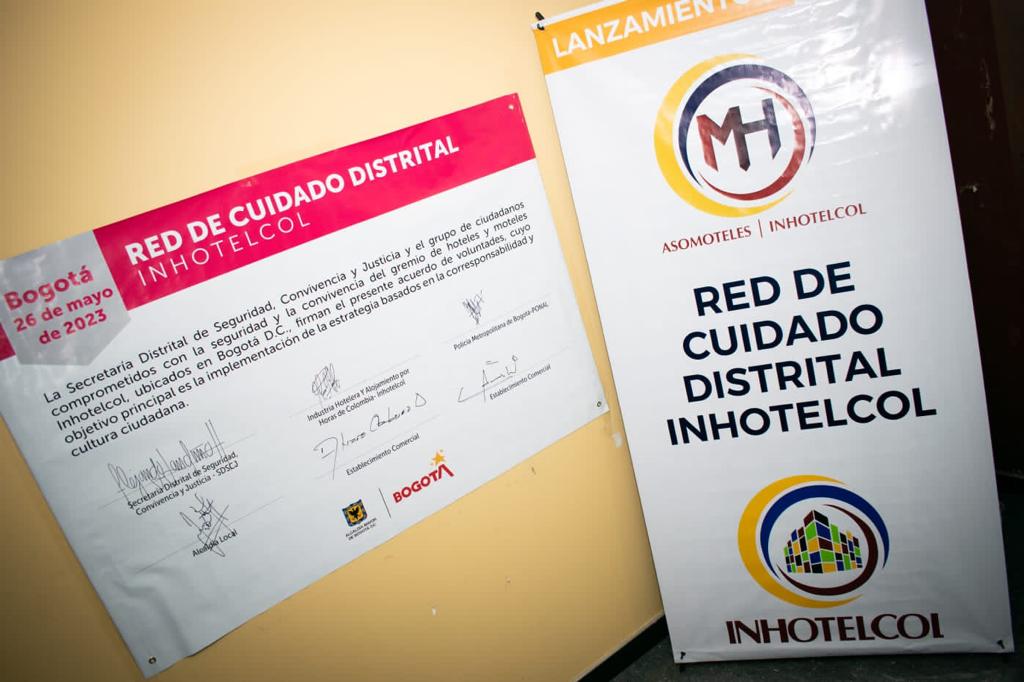 Se crea la primera Red Ciudadana conformada por 157 integrantes de hoteles y moteles de Bogotá