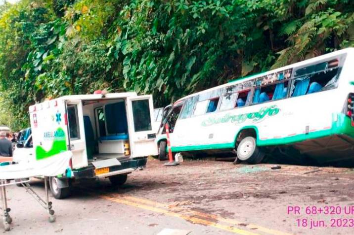 Accidente en Urabá: Deja 4 muertos y 29 heridos