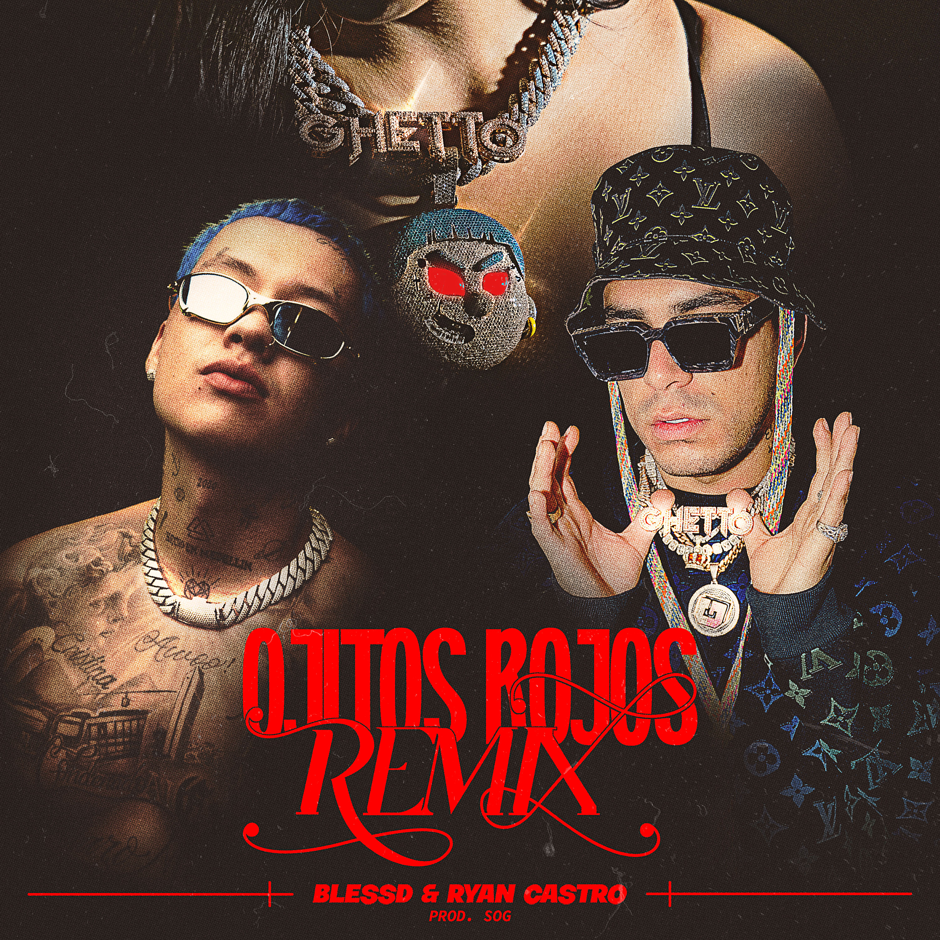 Blessd presenta “Ojitos Rojos Remix” junto a Ryan Castro