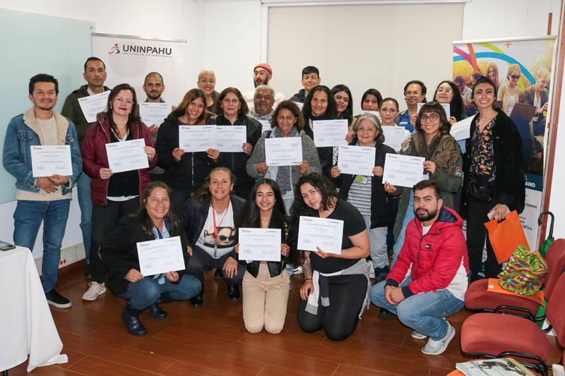 UNINPAHU capacitó gratuitamente a emprendedores de Teusaquillo en alianza con la Alcaldía Local