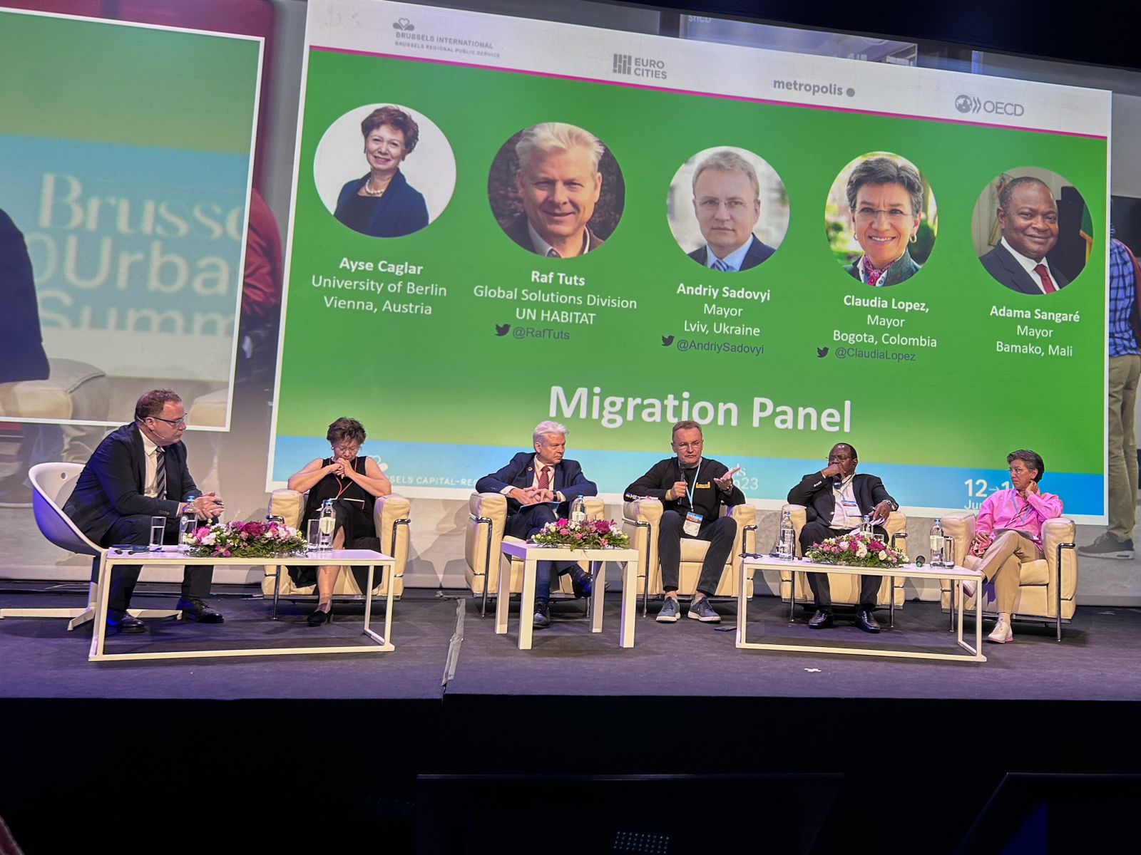 Cumbre de Bruselas: Alcaldesa Mayor de Bogotá expuso su programa de atención a migrantes