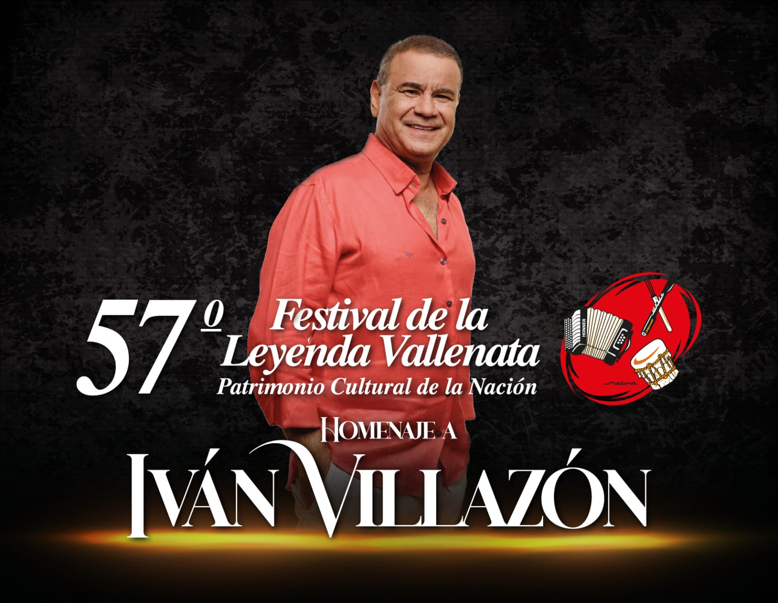 El homenajeado del 57 Festival Vallenato 2024 será Iván Villazón