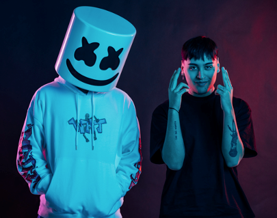 Marshmello se asocia con artista urbano Tiago PZK para crear su nuevo sencillo «COMO YO :(«