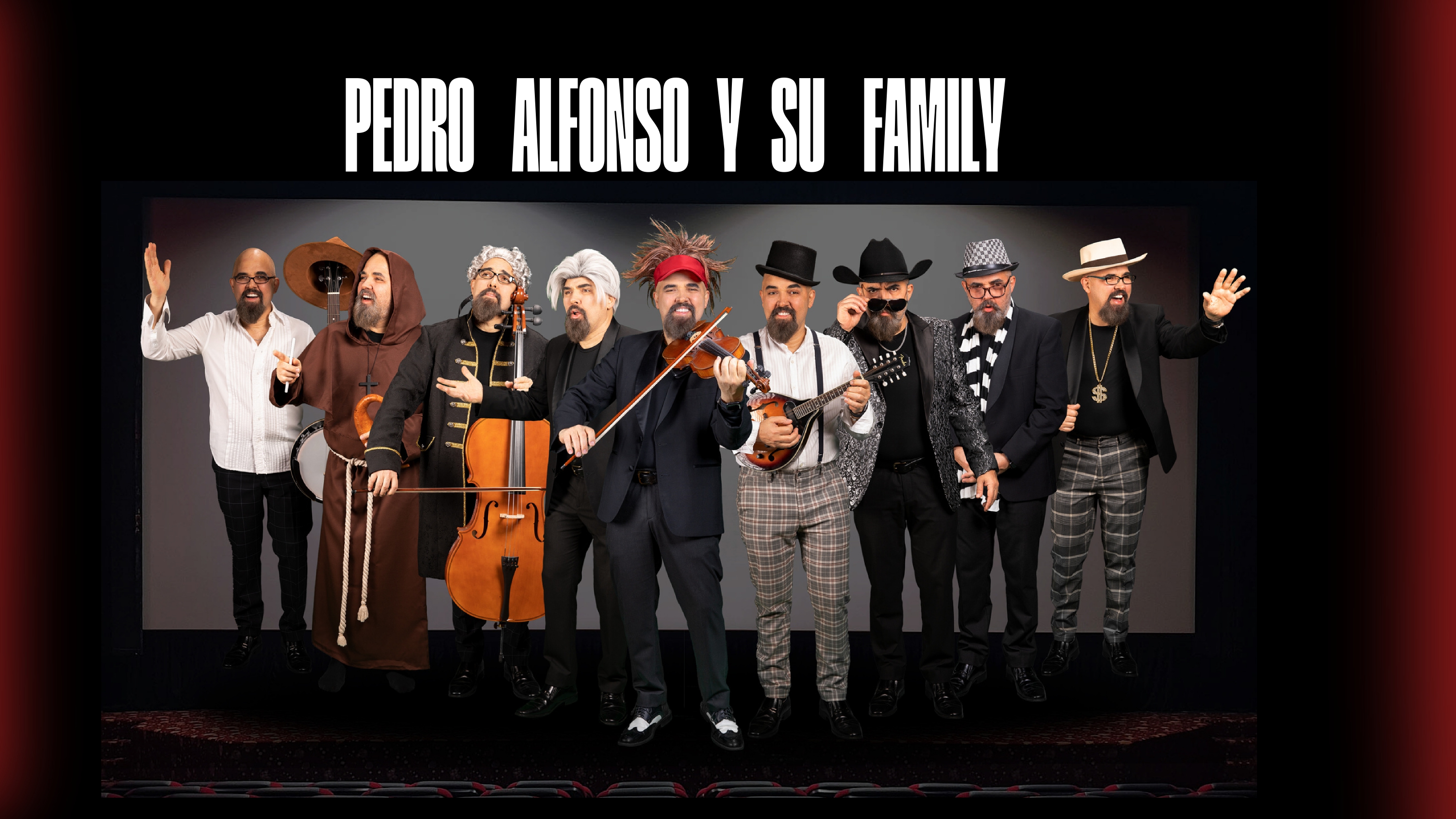 Desde Miami llega a Colombia el show “Pedro Alfonso y su Family”