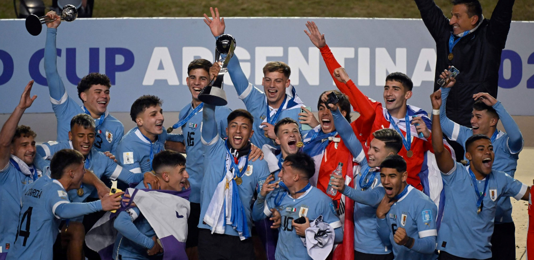 Selección Sub 20 de Uruguay se consagra campeona del mundo