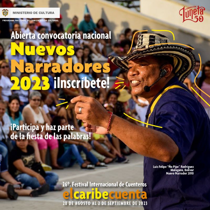 “El Caribe Cuenta” abre convocatoria nuevos narradores 2023