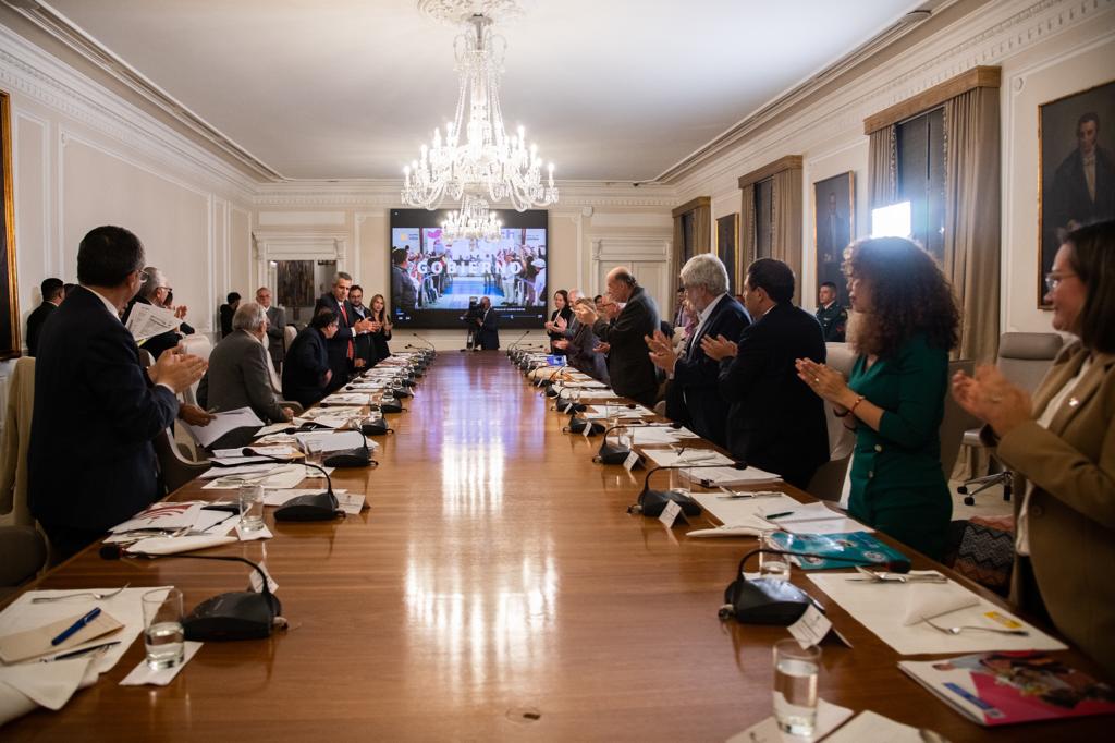 Ministros cierran filas en torno a Gustavo Petro en medio del escándalo político de Benedetti
