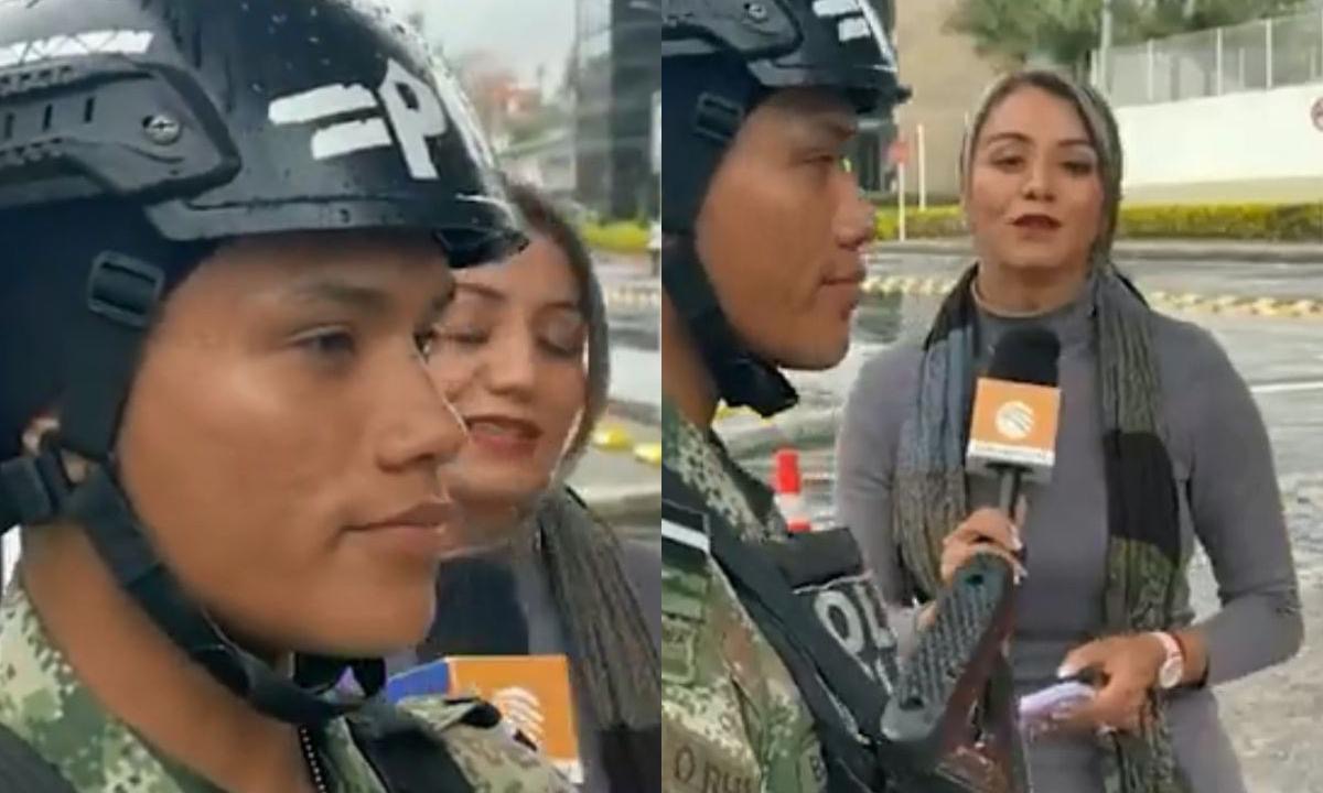 Periodista y camarógrafo fueron agredidos por militares