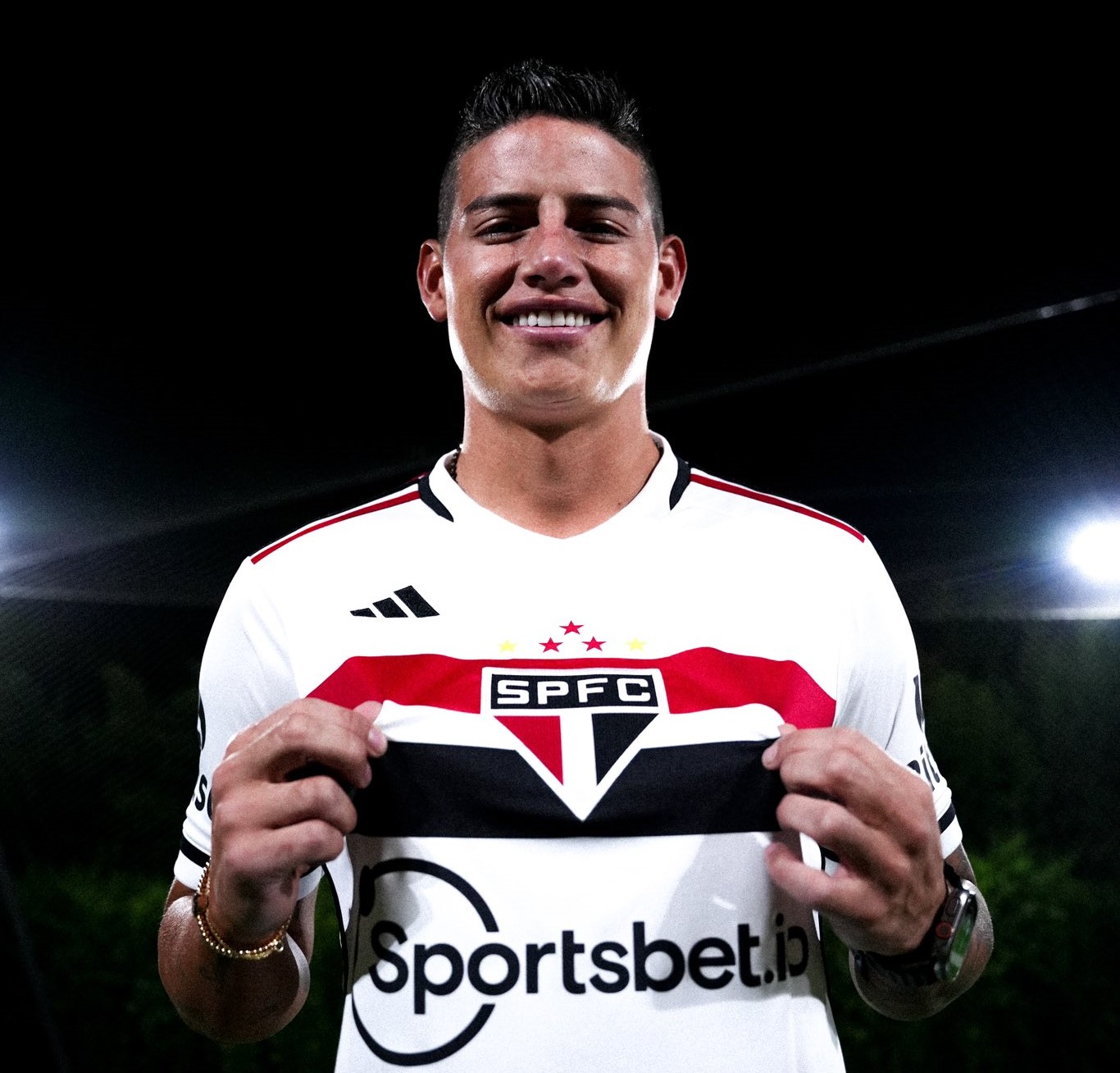 Es oficial: James Rodríguez jugará en el Sao Paulo