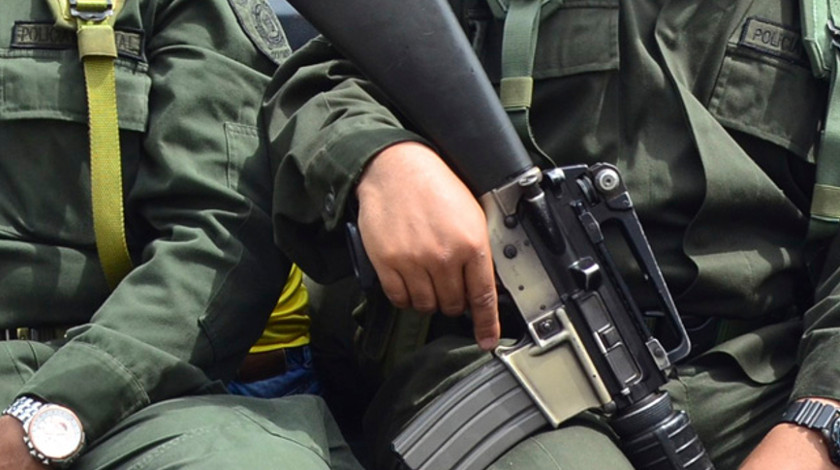 Policía repele ataque con ráfagas de fusil en el departamento de Arauca