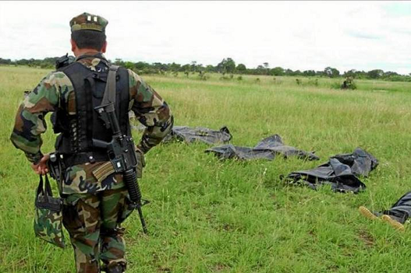 Tres guerrilleros de las FARC muertos y cuatro detenidos en enfrentamientos con el Ejército