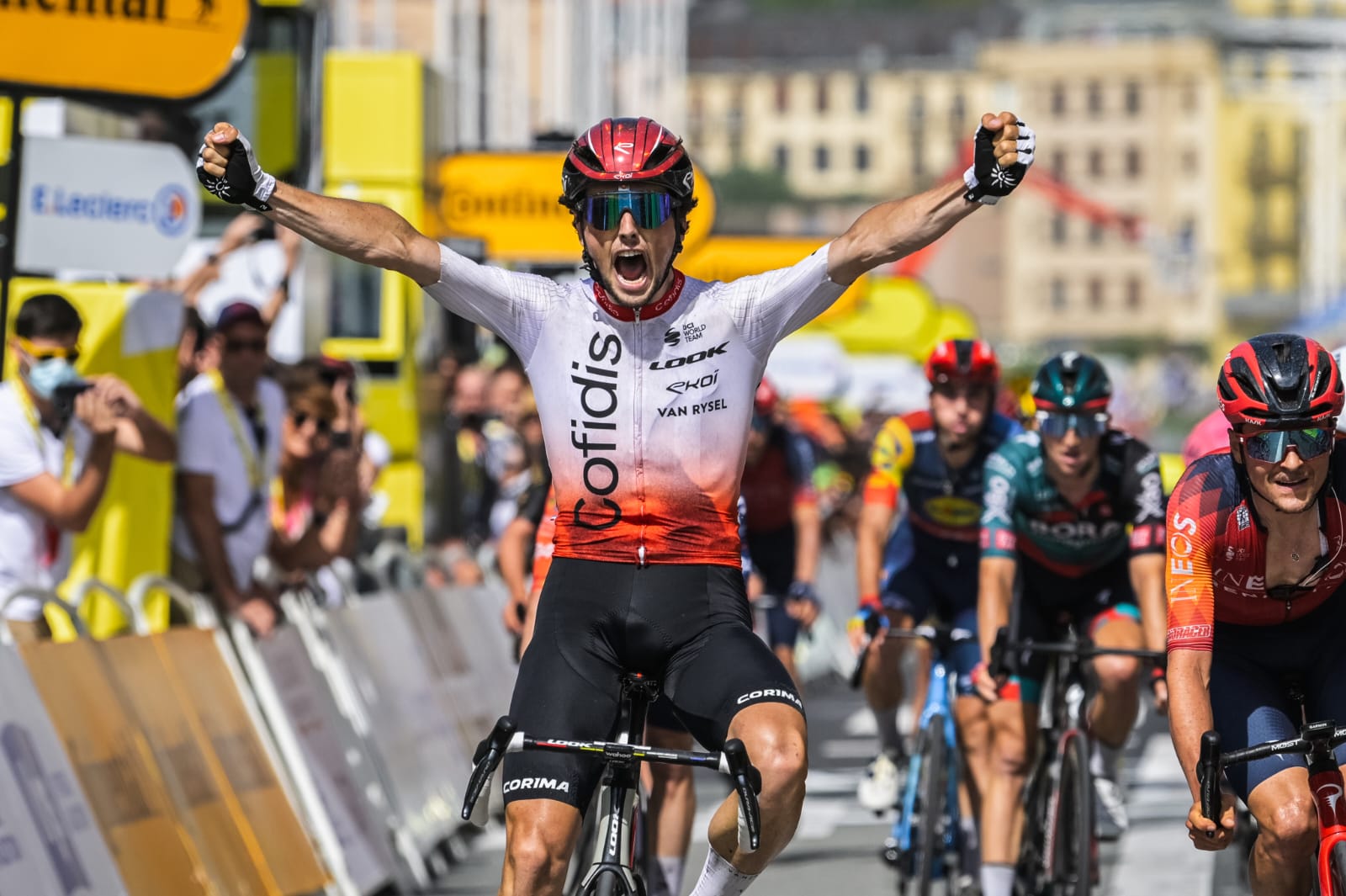 Victor Lafay se llevó la segunda etapa del Tour de Francia 2023