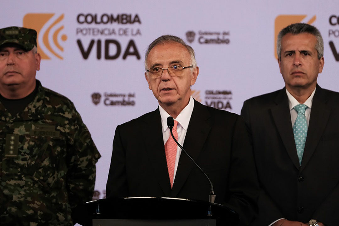 Gobierno asegura que Colombia tiene la tasa de homicidios más baja de los últimos 10 años