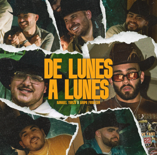 «De Lunes a Lunes» El nuevo sencillo de Manuel Turizo junto al grupo Frontera