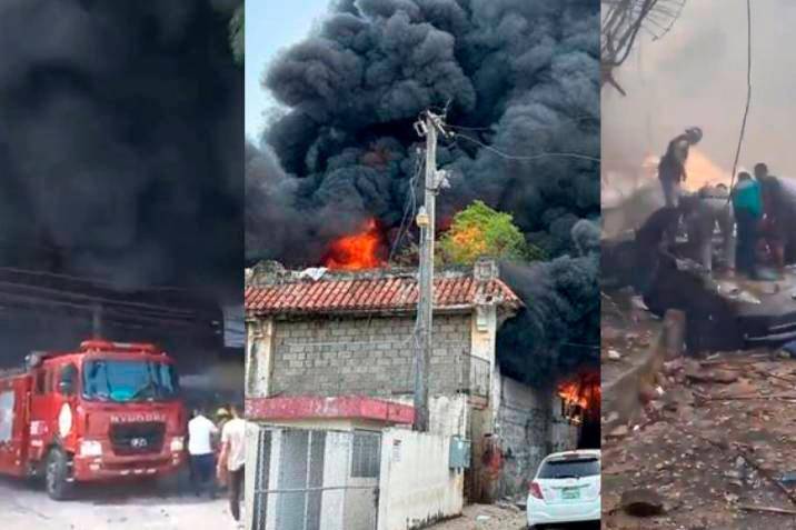 Tragedia en República Dominicana: Explosión causa colapso de edificios