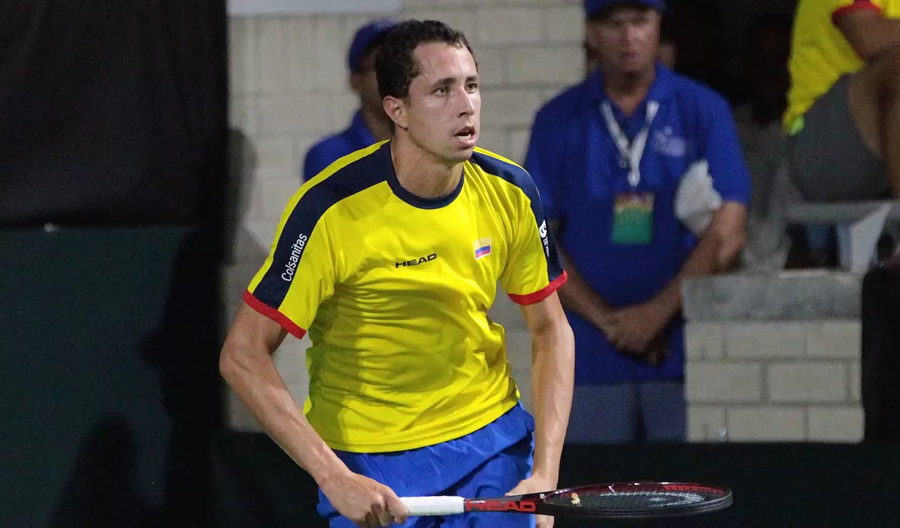 Daniel Galán lidera a Colombia en Copa Davis ante Ucrania, que jugarán en suelo neutral
