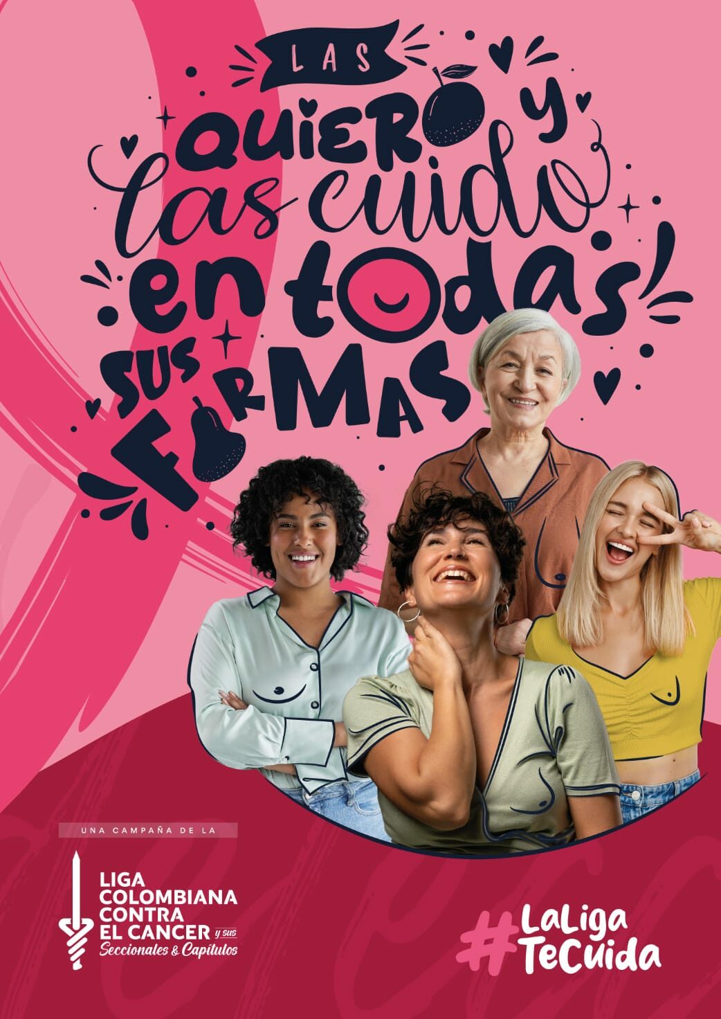 En el Día Mundial contra el Cáncer de Mama, la Liga Colombiana Contra el Cáncer invita a seguir las medidas para detectar a tiempo el cáncer de mama