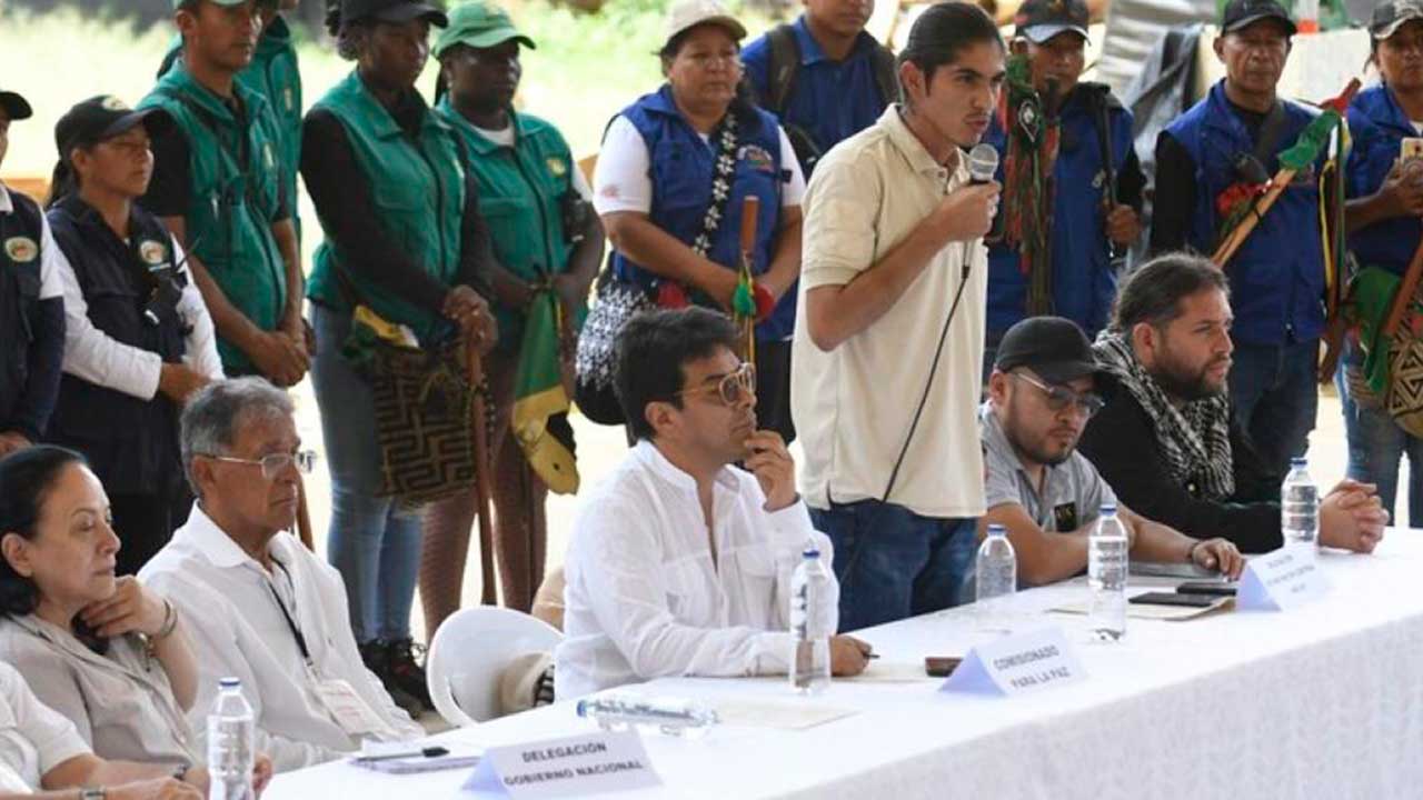 Presidente Gustavo Petro exige “máxima responsabilidad” a miembros de las antiguas Farc en la mesa de negociación de Tibú