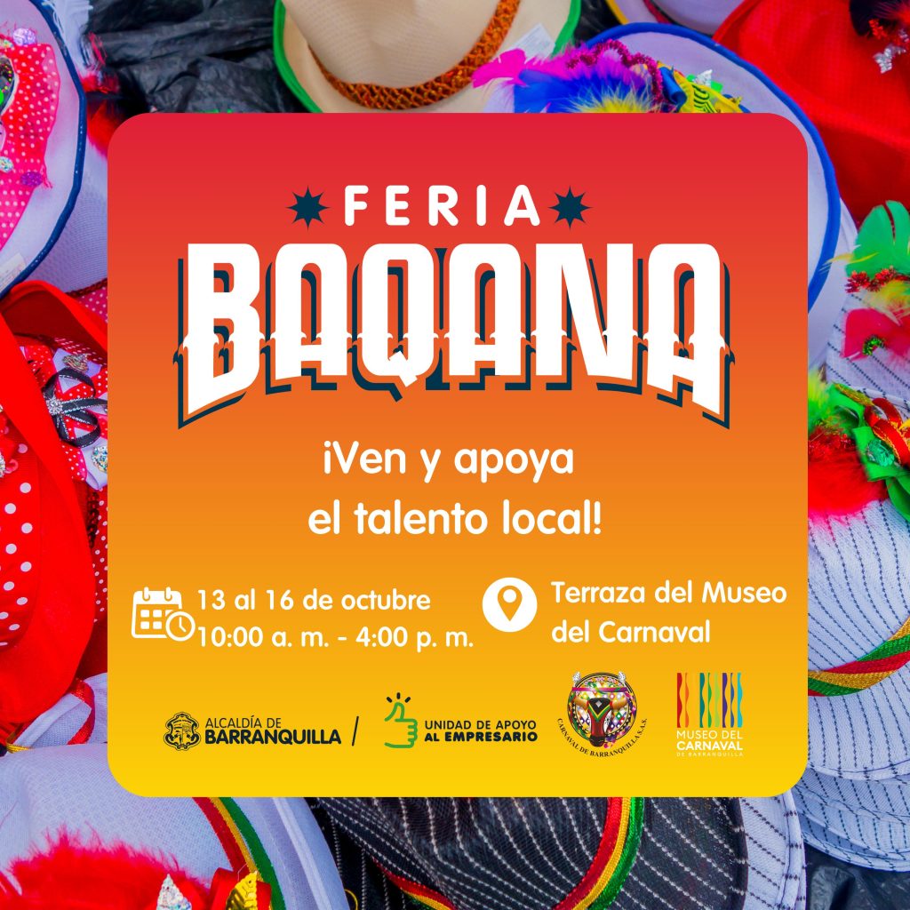 ‘BAQANA’, una feria artesanal que llega al Museo del Carnaval de Barranquilla en la semana de receso  