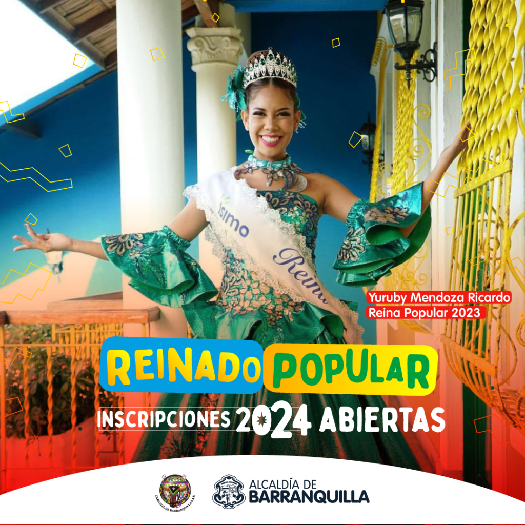 El Reinado Popular del Carnaval de Barranquilla 2024 abre sus inscripciones