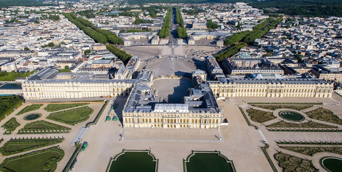 Evacuaron el Palacio de Versalles por una alerta de bomba