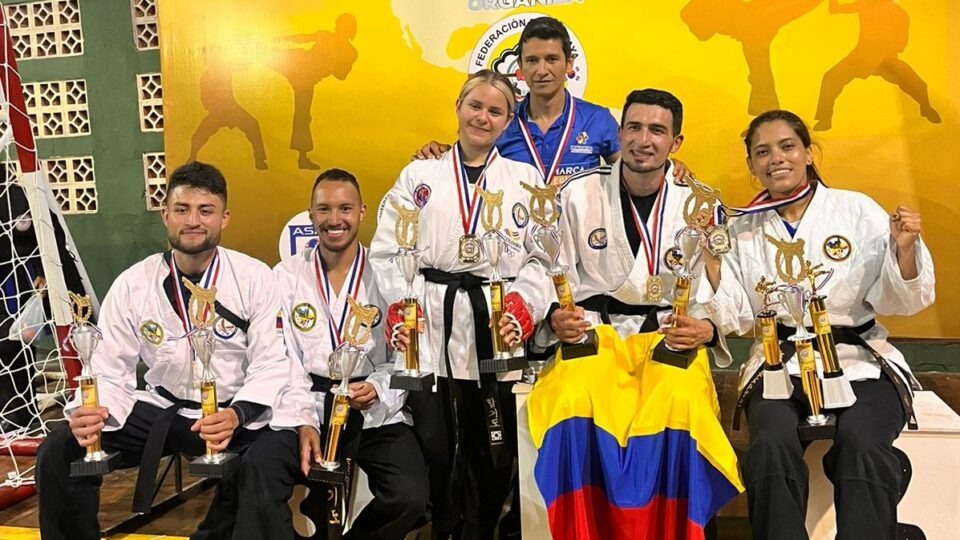 Colombia se luce en el Suramericano de Hapkido con diez medallas