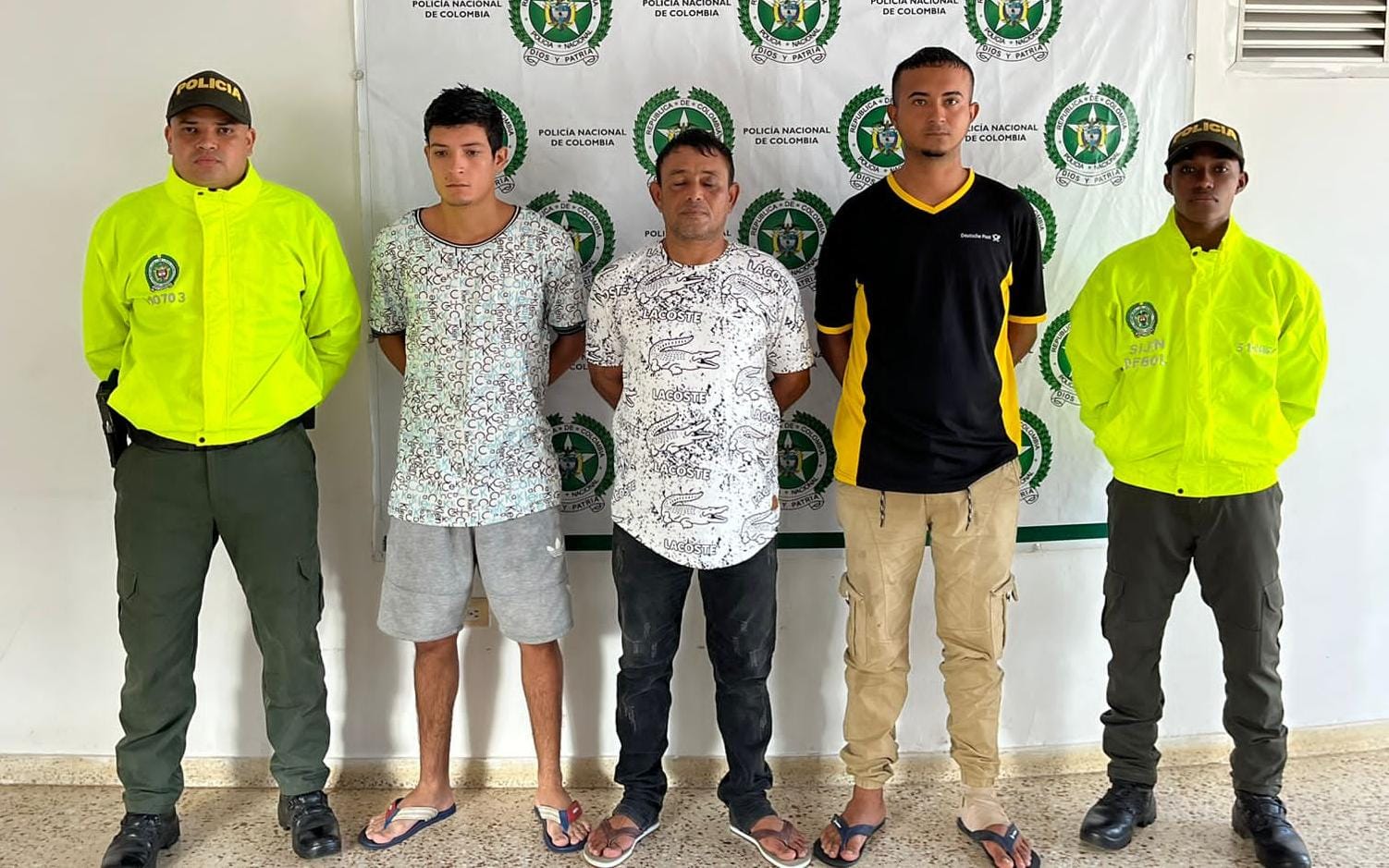 Fueron capturados 3 presuntos integrantes de las Autodefensas Gaitanistas en Bolívar