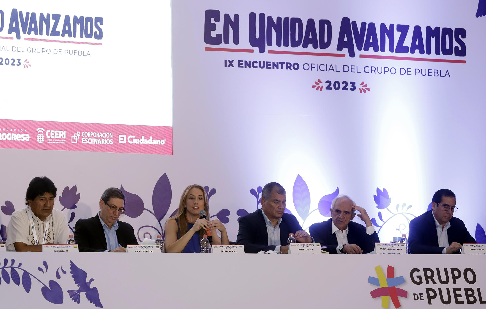 Ernesto Samper inaugura encuentro del Grupo de Puebla en busca de conversar sobre desglobalización