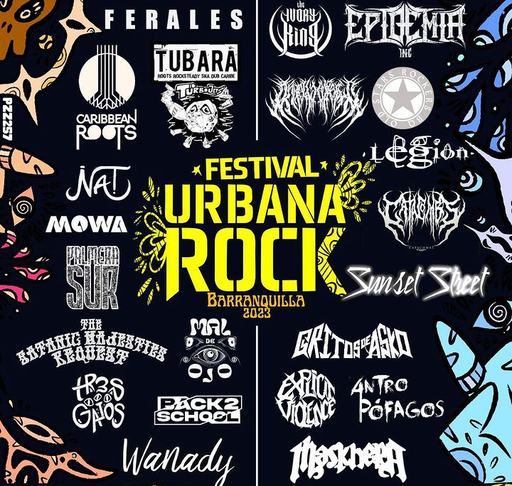 Festival Urbana Rock, todo listo para vivir un fin de semana lleno de ‘Rockconstrucción’ en Barranquilla