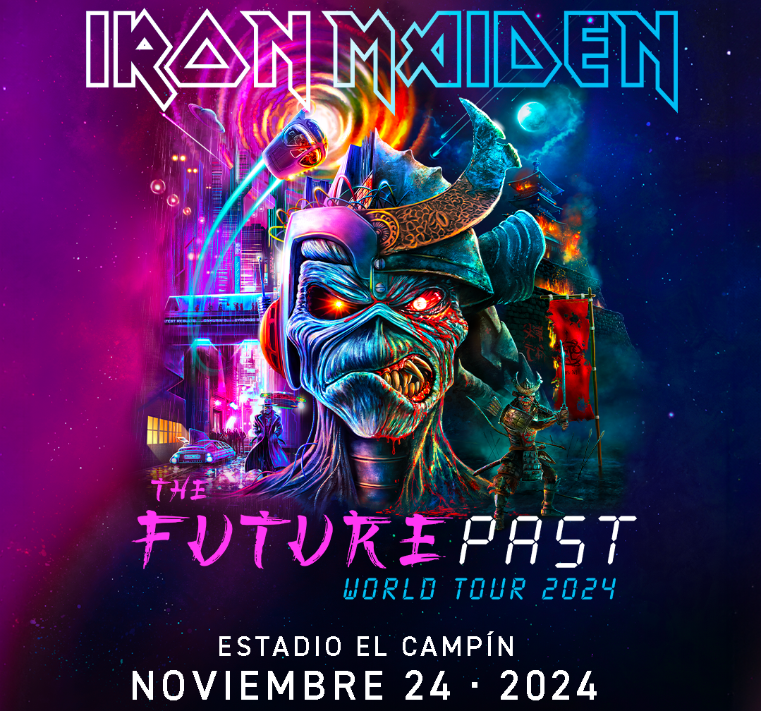Iron Maiden regresa a Colombia para este próximo año 2024