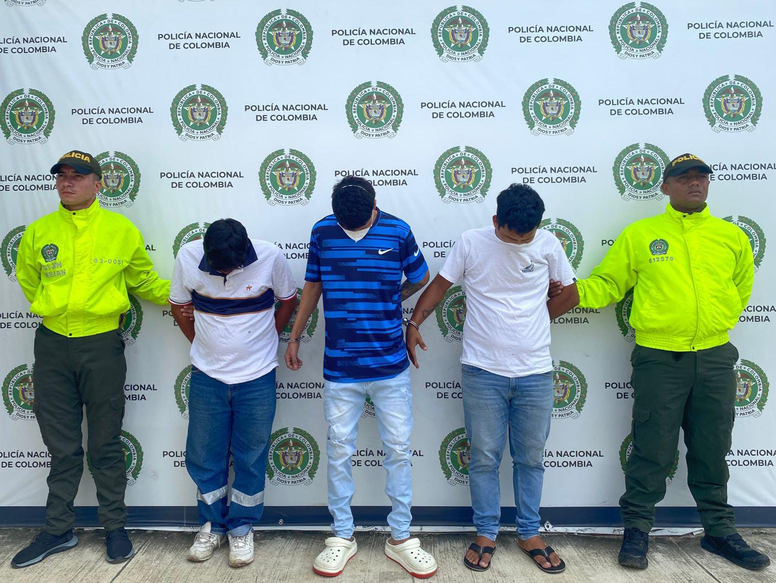 Policía desarticuló a banda «LOS RAPIDY», dedicada al hurto de motocicletas en Santa Marta