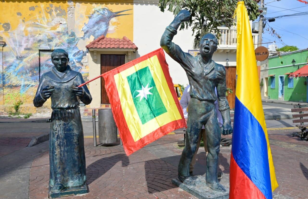 ”En Getsemaní se dio el gran grito de victoria que hoy nos permite conmemorar los 212 años de independencia”: William Dau alcalde de Cartagena