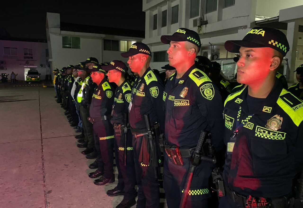 300 unidades policiales apoyarán a los diversos cuadrantes durante el fin de semana en Barranquilla y su área metropolitana
