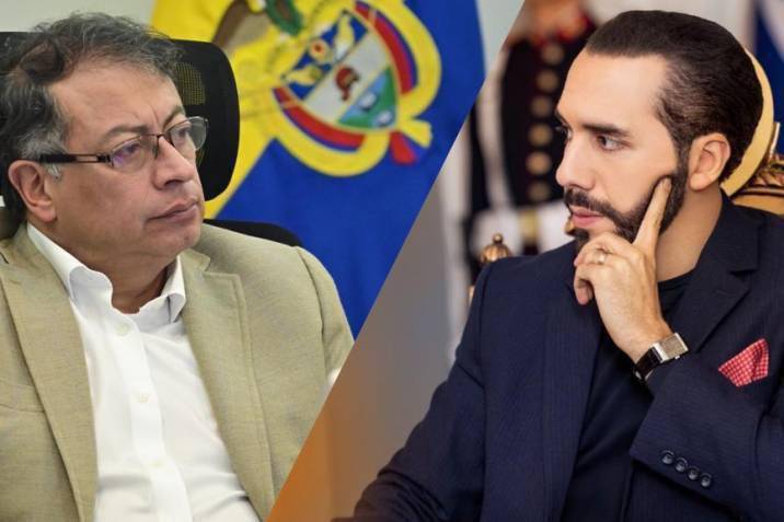 El presidente de El Salvador Nayib Bukele le respondió a Gustavo Petro sobre elecciones en Argentina: «Ahora dilo sin llorar»