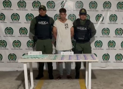 Recibían 8 millones de pesos producto de una extorsión y fueron capturados por unidades del Gaula en Barranquilla