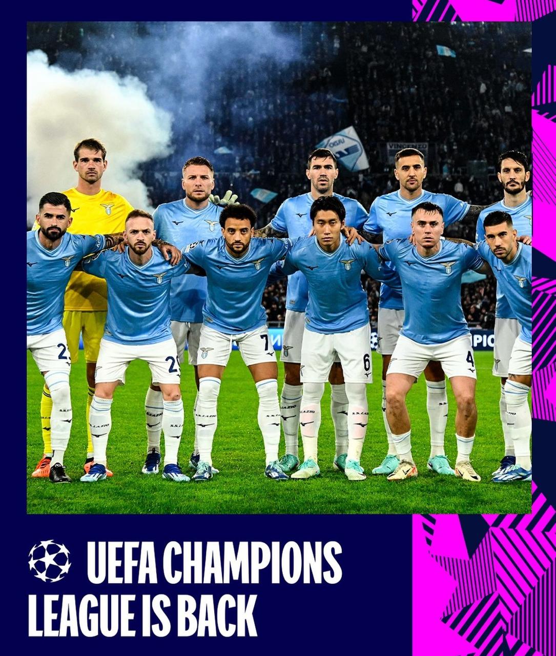 El Lazio da Inicio a la Jornada de Champions League