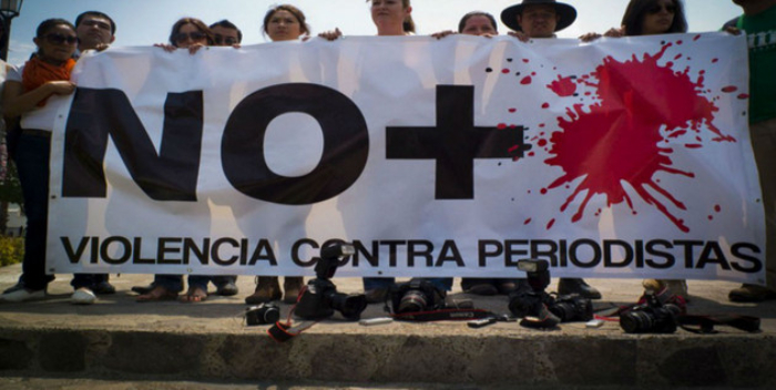 En México reporteros marcharon para exigir justicia tras ola de ataques a colegas