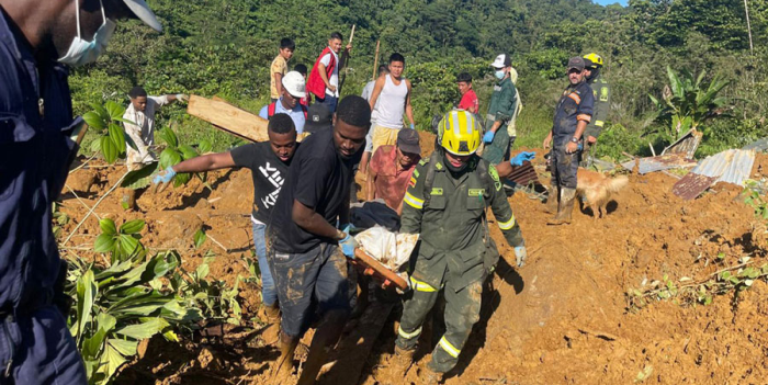 Asciende a 38 la cifra de muertos por los derrumbes en el Chocó