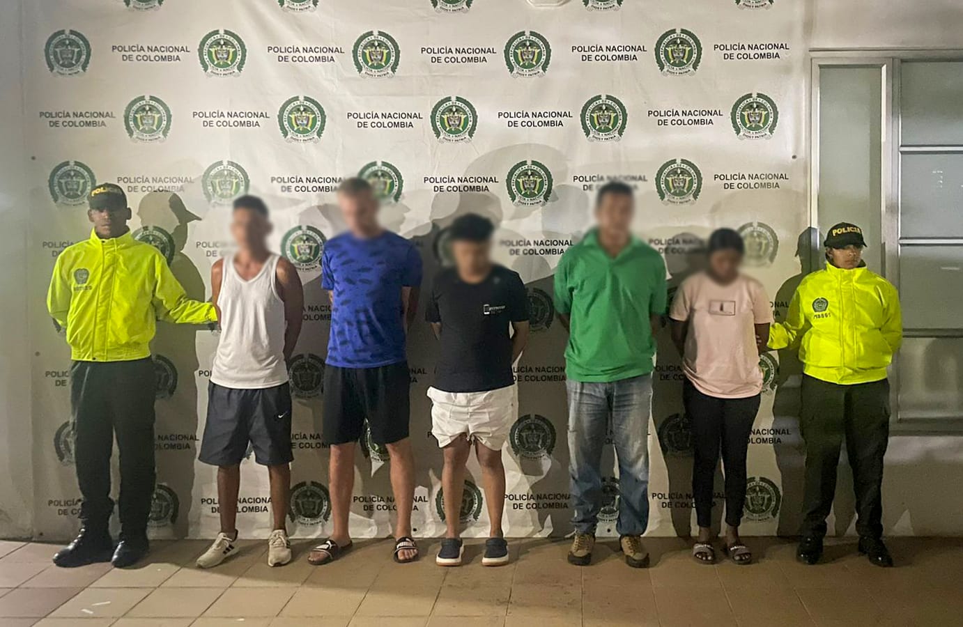 7 personas fueron capturadas entre ellas un ciudadano alemán por trata de personas en Cartagena