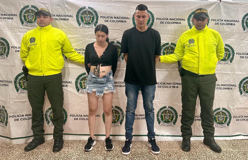 Dos personas  capturadas en flagrancia por el delito de hurto calificado en Barranquilla