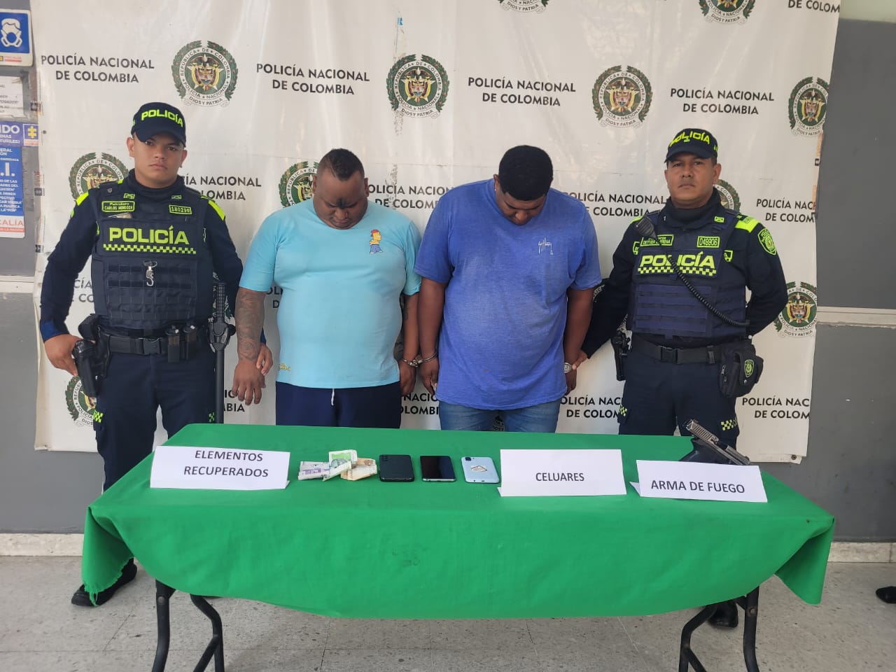 Dos adultos y un menor de edad furon capturados por presuntamente ser los autores de un hurto en Barranquilla