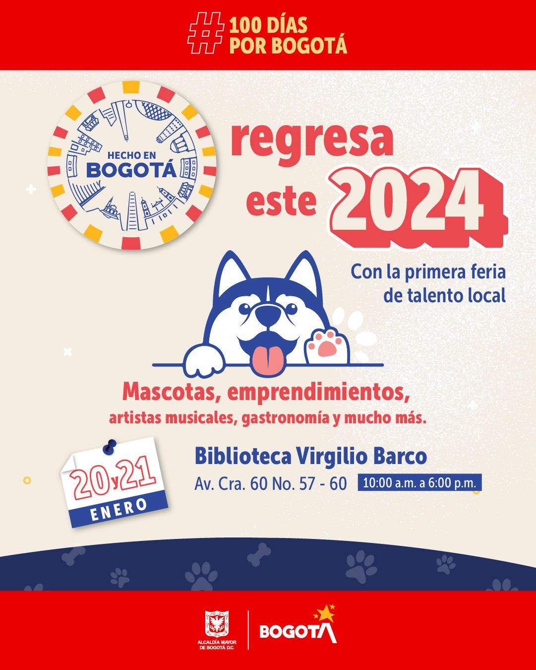 Primera feria Hecho en Bogotá 2024 “Un Nuevo Comienzo”