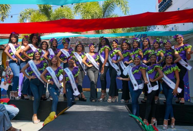 Las Reinas Populares llegan a los Barrios de la ciudad Barranquilla