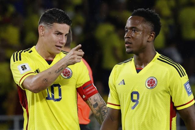 Selección Colombia pierde al extremo Luis Sinisterra para los amistosos con España y Rumania