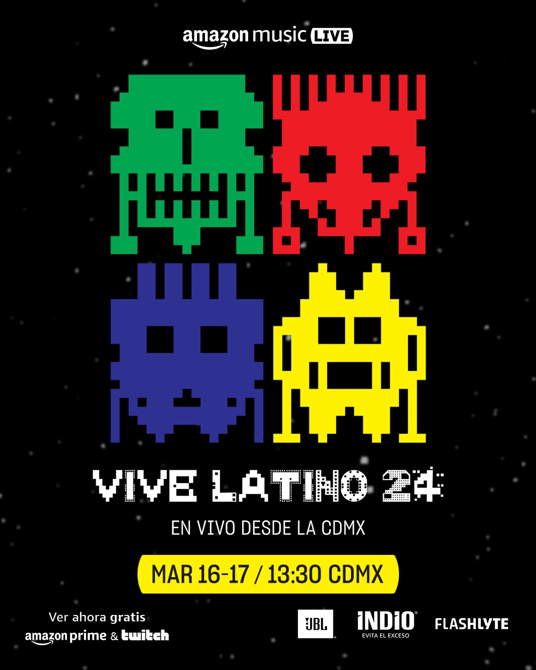 Amazon Music revoluciona el panorama musical con el streaming en vivo del festival Vive Latino