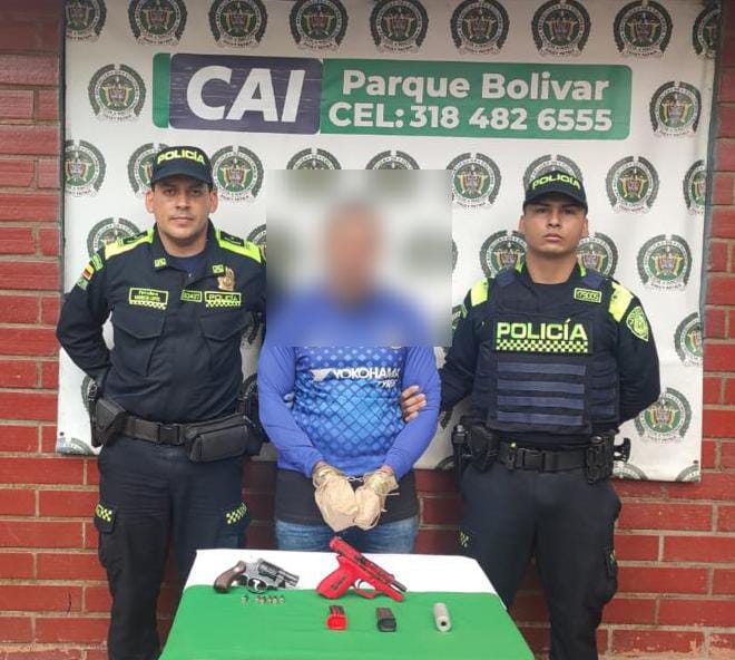 En el centro de Medellín un hombre fue capturado por homicidio