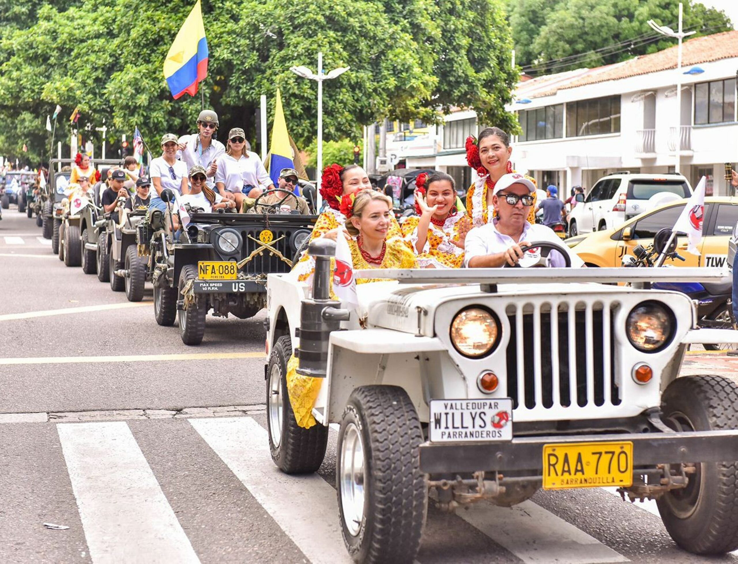 El desfile de Jeep Willys Parranderos se tomará a Valledupar con su carga de recuerdos y alegrías